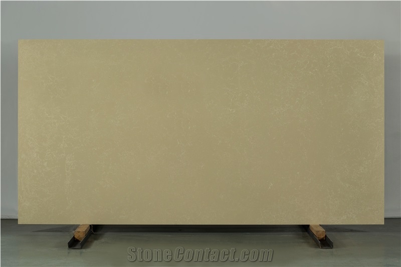 Solid Brown Quartz Slabs