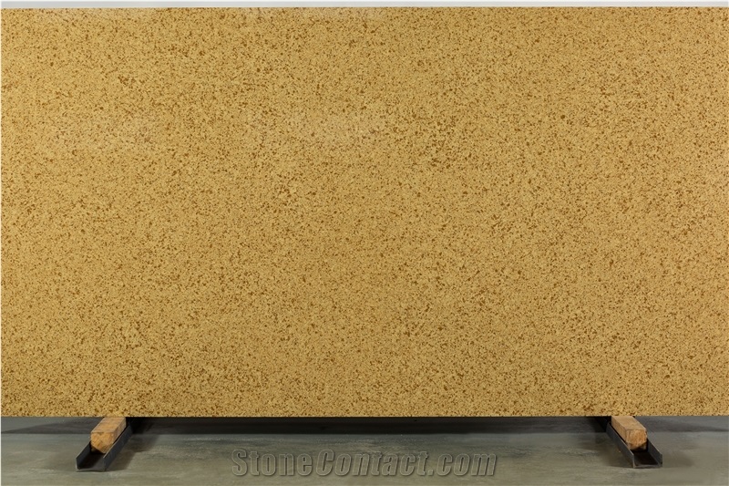 Solid Brown Quartz Slabs