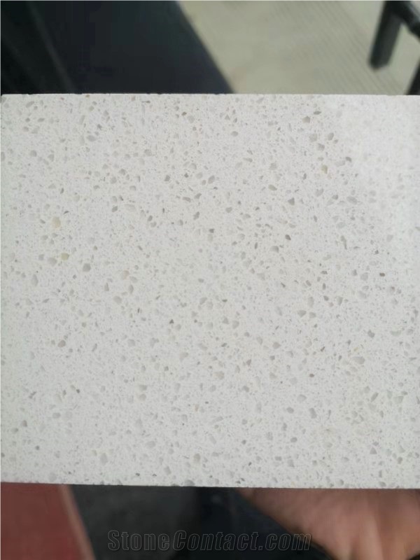 Sparke White Quartz Stone Slab