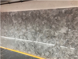 Special Cement Ash Quartz Stone Slab