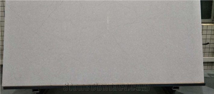 Unique Calacatta Quartz Stone Slab