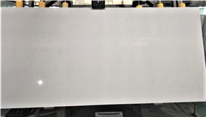 Unique Calacatta Quartz Stone Slab