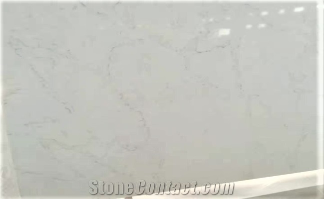 Unique Calacatta Quartz Stone Slab