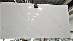 Unique Calacatta Quartz Stone Slab