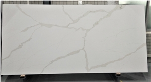 Unique Calacatta Quartz Stone Slab