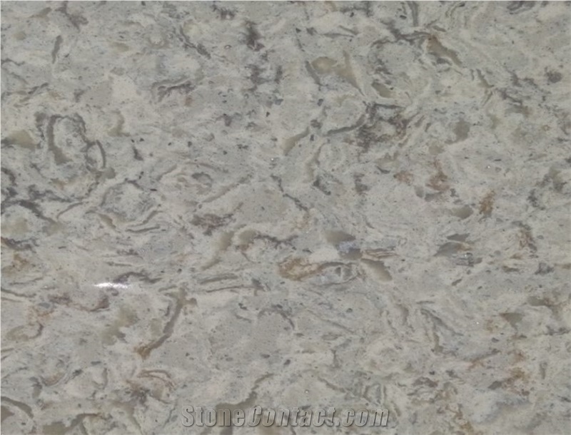 Unique Pattern Quartz Stone Slab