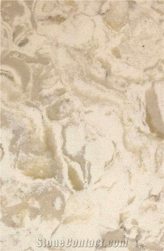 Unique Pattern Quartz Stone Slab