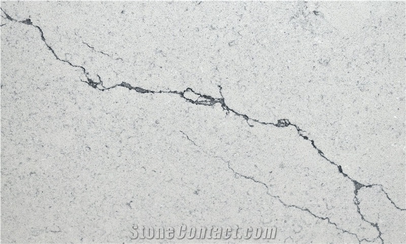 White Calacatta Quartz Stone Slabs