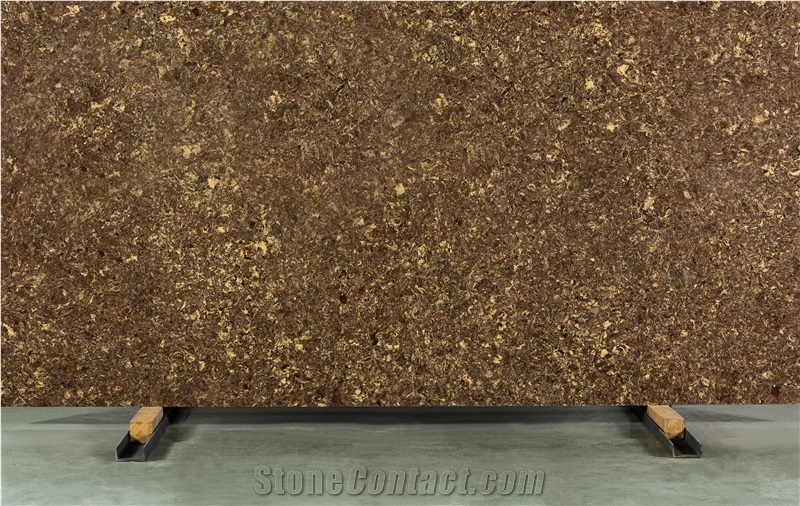 Wooden Colour Quartz Slabs