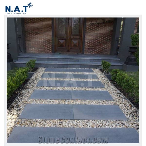 Vietnam Bluestone Tiles Honed