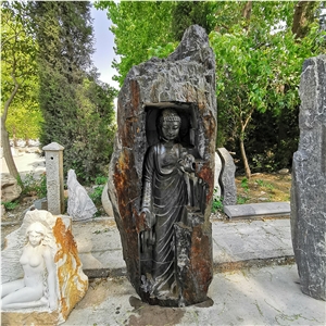 Basalt Buddha Statues