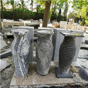Marble Helix Fountain