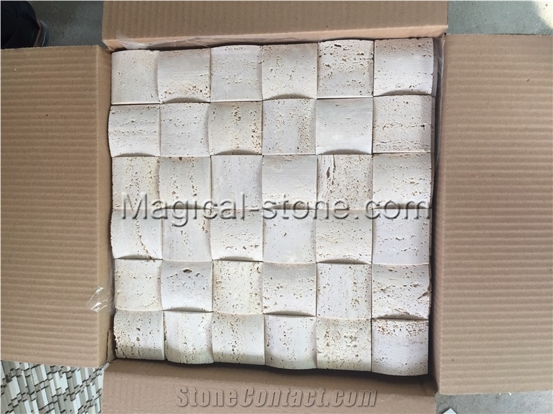 Beige Travertine Mosaic