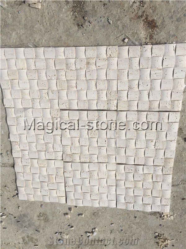 Beige Travertine Mosaic