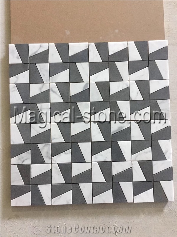 Stone Mosaic,Basalt Mosaic,Basketweave Mosaic