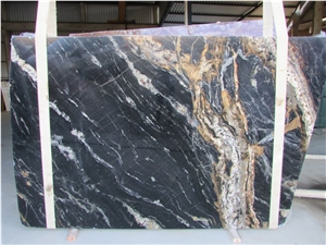Black Fusion Granite Slabs
