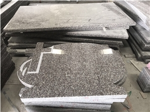 G664 Granite Tombstone