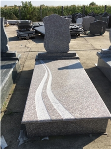 G664 Granite Tombstone