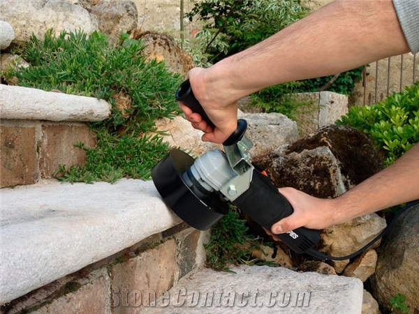 Rupes 3-Head Manual Rotary Bush Hammers
