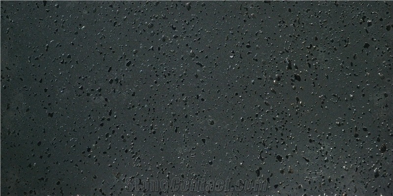 Black Lava Polished Tiles