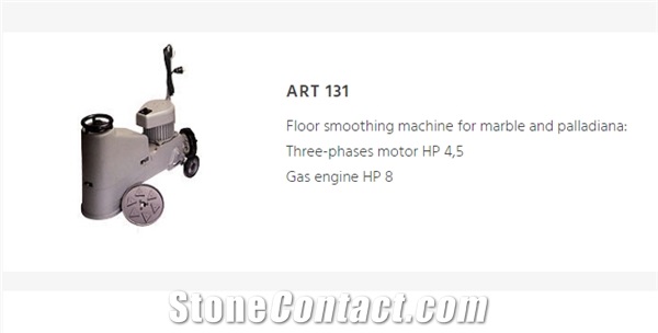 Art 131 Floor Smoothing Machine for Marble and Palladiana