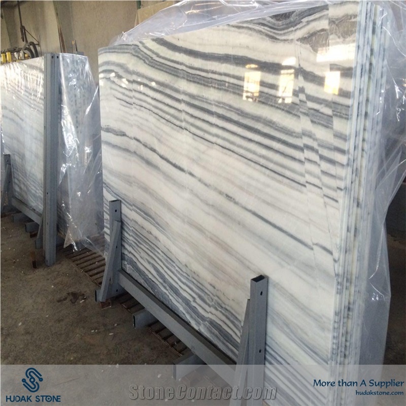 Blue Wood Marble Block