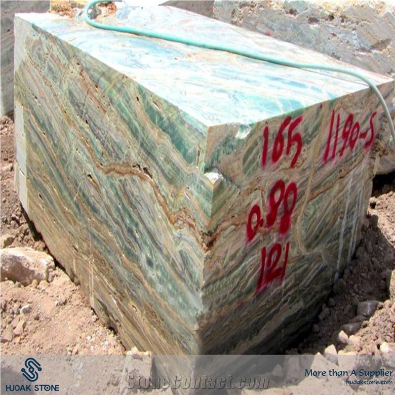 Esmeralda Onyx Block, Iran Green Onyx