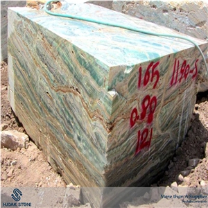 Esmeralda Onyx Block, Iran Green Onyx