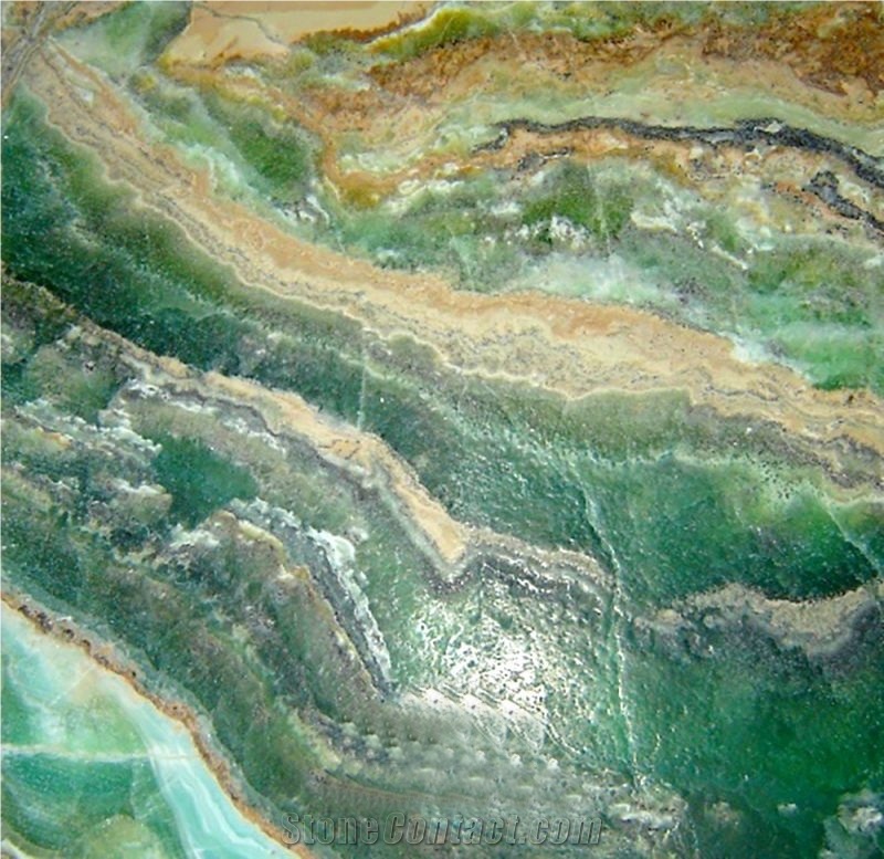 Esmeralda Onyx Block, Iran Green Onyx