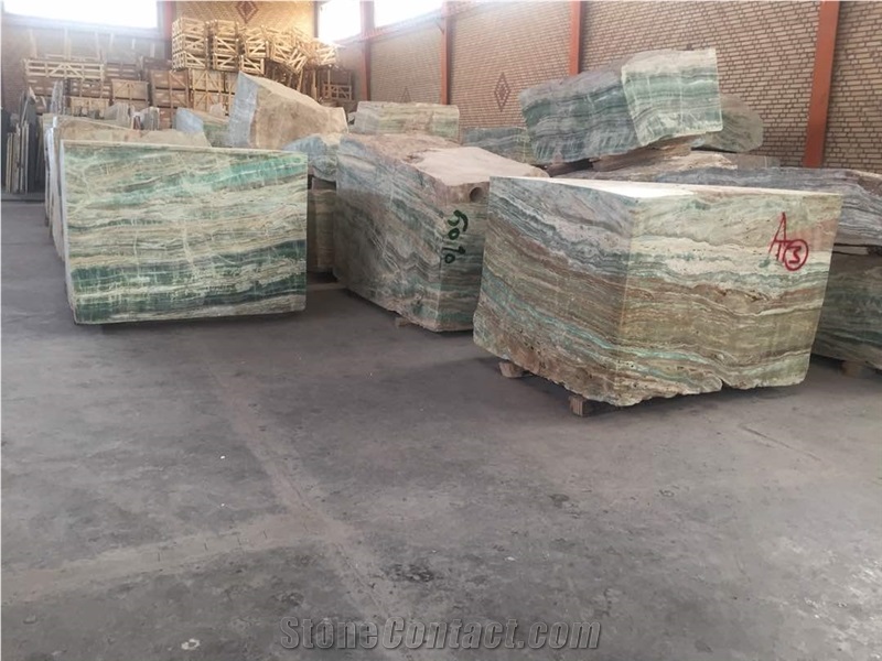 Esmeralda Onyx Block, Iran Green Onyx