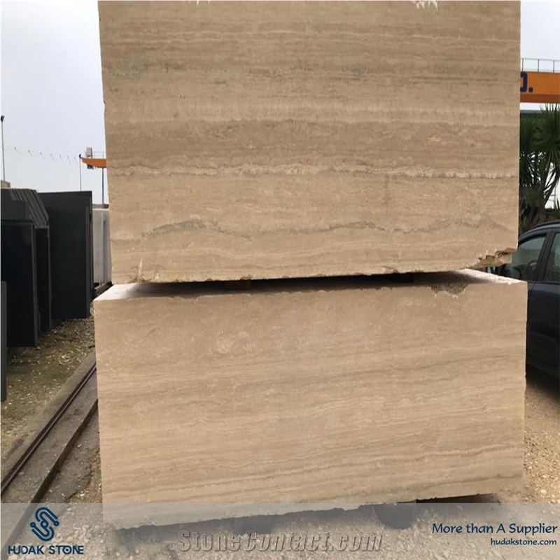 Iran Beige Travertine Block