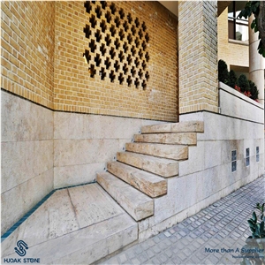 Iran Beige Travertine Block