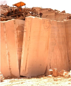 Iran White Travertine Block