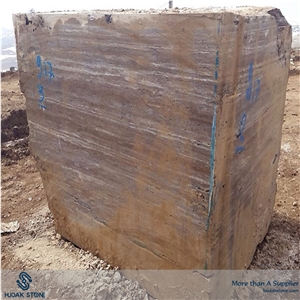 Light Silver Grey Travertine Block, Iran Grey Travertine Light Silver Grey Travertine Block, Iran Grey Travertine