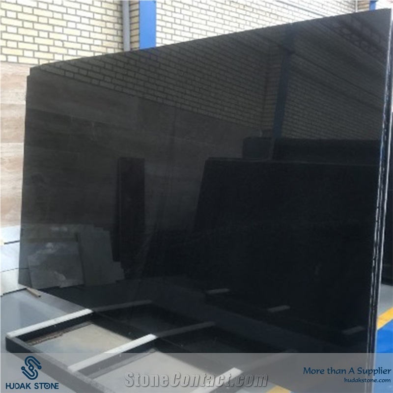 Natanz Black Granite Block, Iran Black Granite