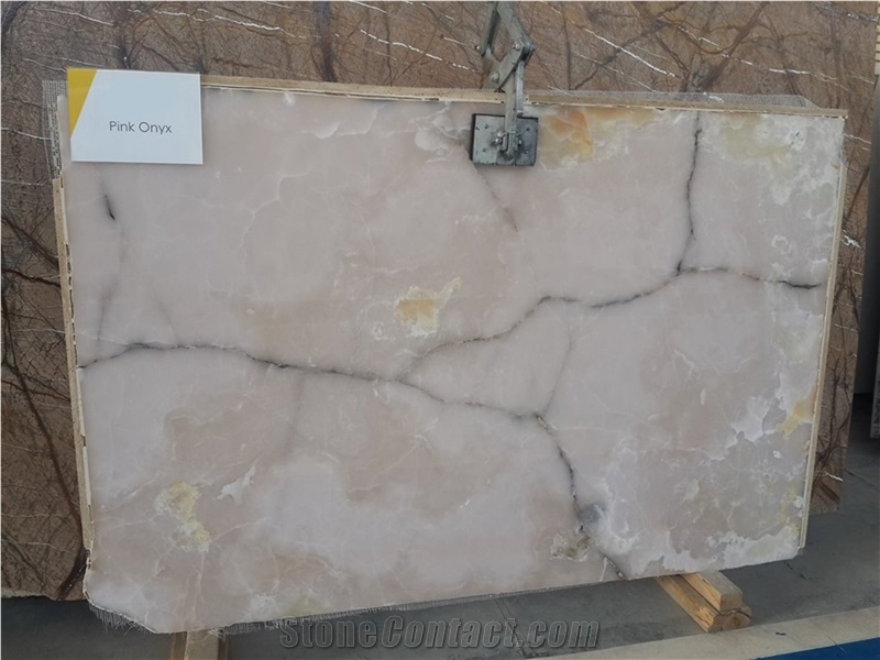 Persian Pink Onyx Block, Iran Pink Onyx