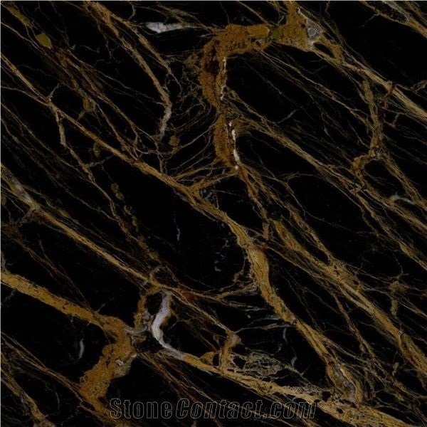 Persian Portoro Marble Slabs & Tiles