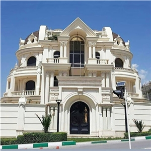 Persian White Limestone Block, Iran White Limestone