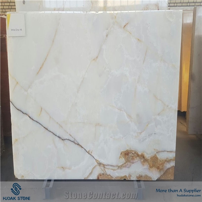 Persian White Onyx Block, Iran White Onyx