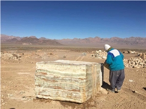 Persian White Onyx Block, Iran White Onyx