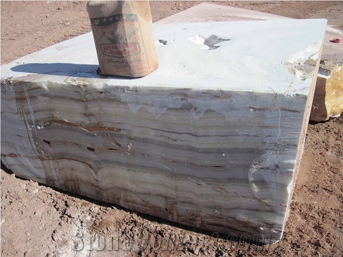 Persian White Onyx Block, Iran White Onyx