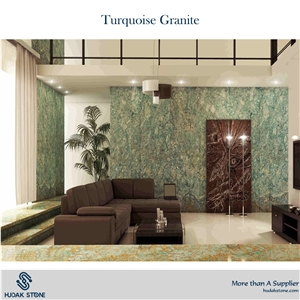 Turquoise Granite Blocks