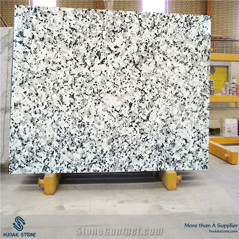White Natanz Granite Block, Iran White Granite