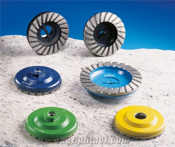 Dry/Wet Diamond Grinding Cups