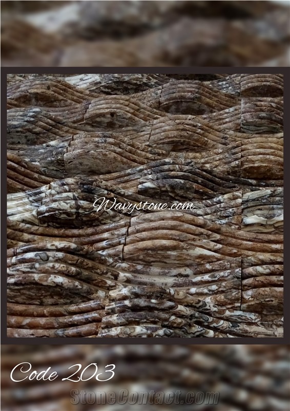 New 3d Wall Cladding Stone Nosaic