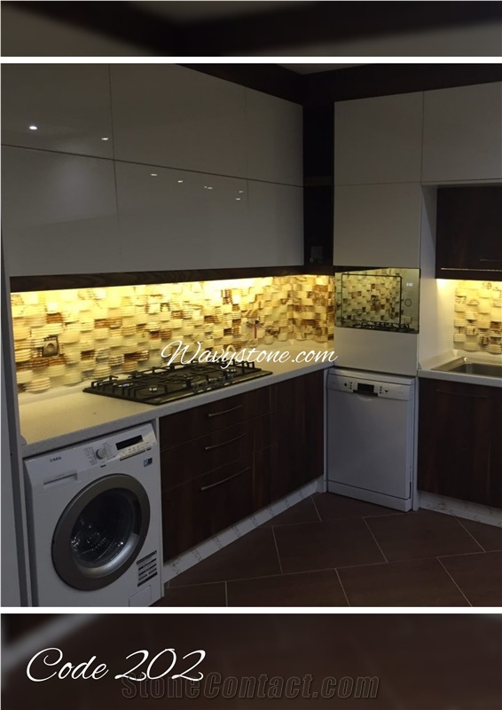 New 3d Wall Cladding Stone Nosaic