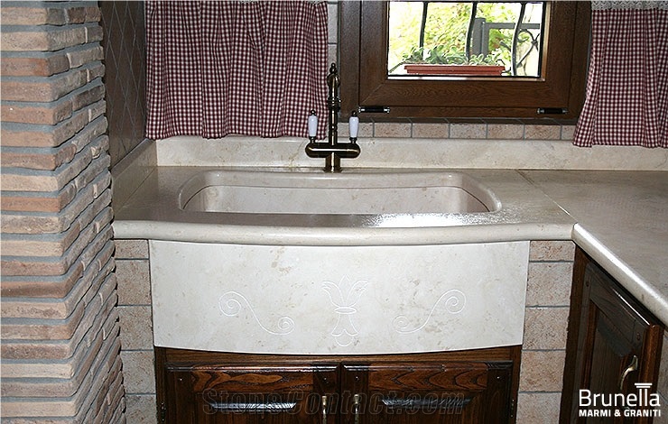 Filetto Rosso Classico Marble Kitchen Tops