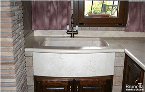 Filetto Rosso Classico Marble Kitchen Tops