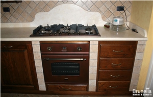 Filetto Rosso Classico Marble Kitchen Tops