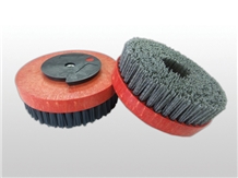 Silicon Carbide Brushes D. 125mm E 150mm Sic Black for Granite
